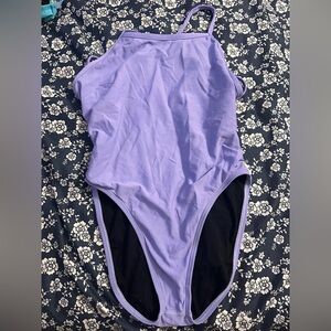 Joyln  Purple One Piece Swimsuit